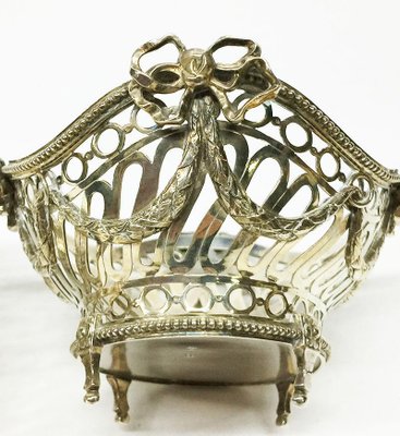 Dutch Silver Bonbon Baskets from Reeser and Son, Fa. G.C., The Hague, Set of 2-UCH-1224577