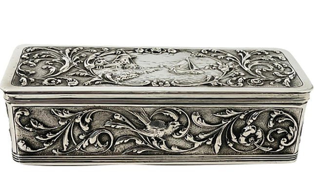 Dutch Silver Box by Zaanse Silversmederij, 1916-UCH-1419268