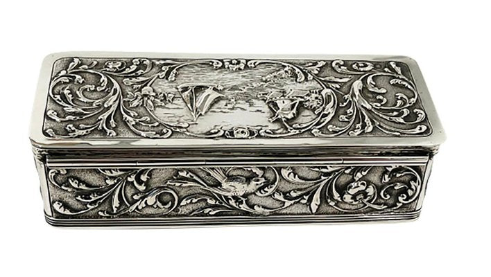 Dutch Silver Box by Zaanse Silversmederij, 1916-UCH-1419268