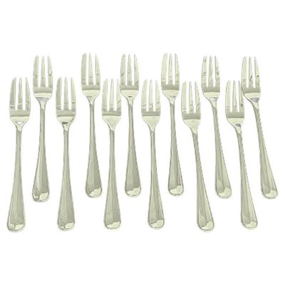 Dutch Silver Cake Forks, 1941, Set of 12-UCH-1224259