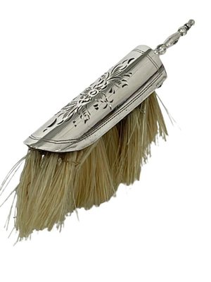 Dutch Silver Miniature Sweeper and Dustpan by Anne Venema, Sneek, Set of 2-UCH-1224884