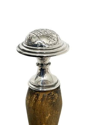 Dutch Silver Wine Bottle or Bottle Stopper from Van Kempen and Begeer, 1920s, Set of 2-UCH-1224367