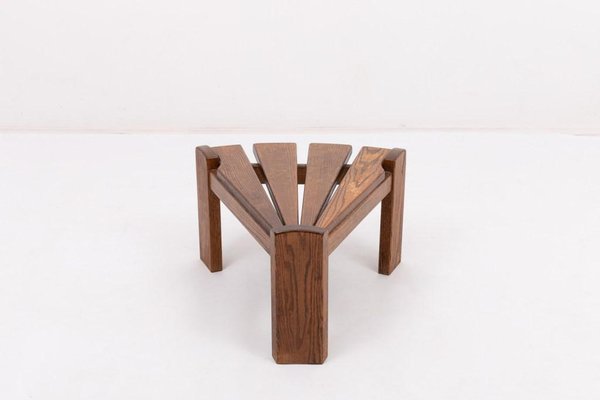 Dutch Stained Oak Chairs by Dittmann & Co. for Awa, 1970s, Set of 5-KMC-1740030