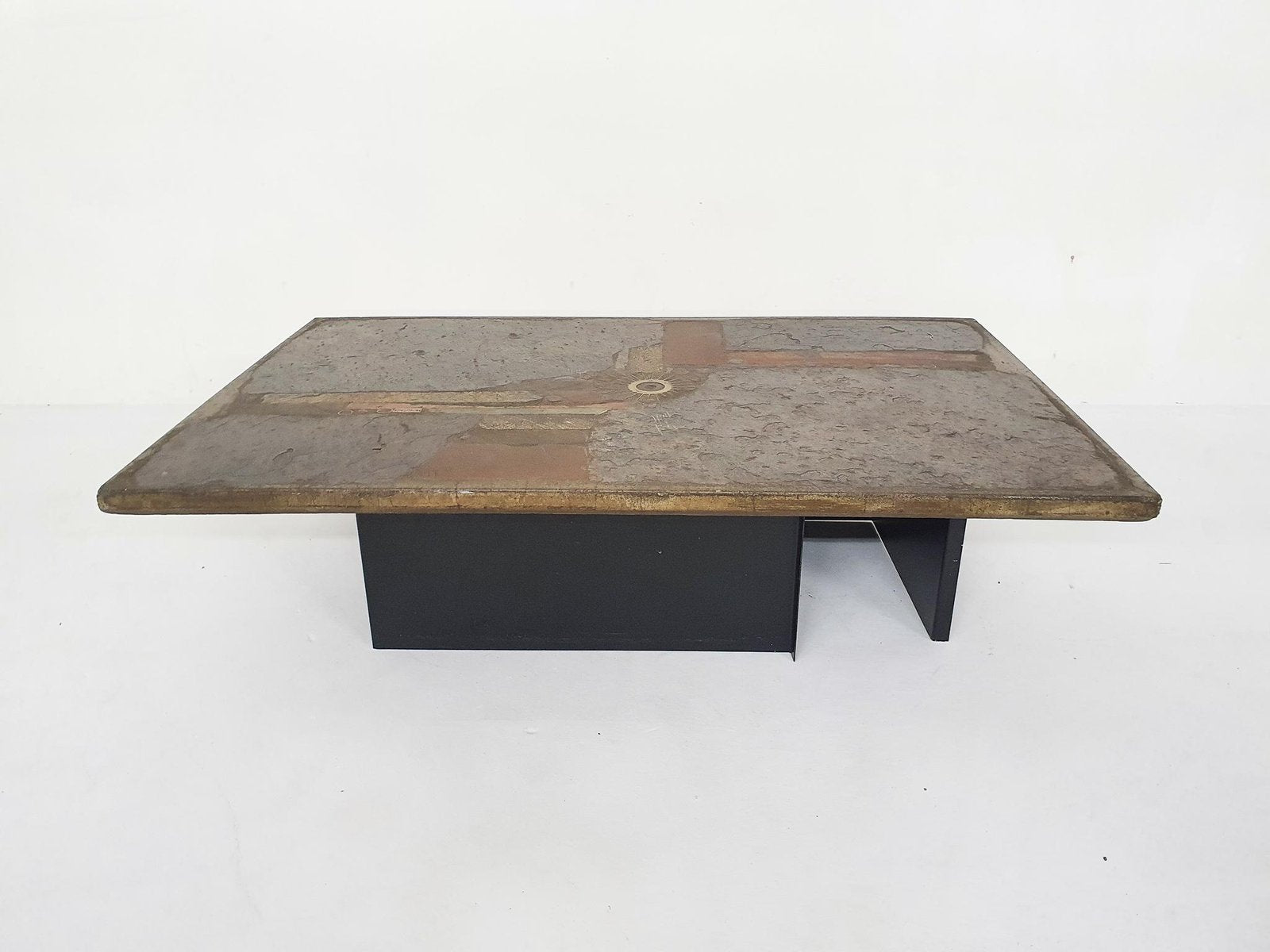 Dutch Stone Coffee Table by Paul Kingma, 1981