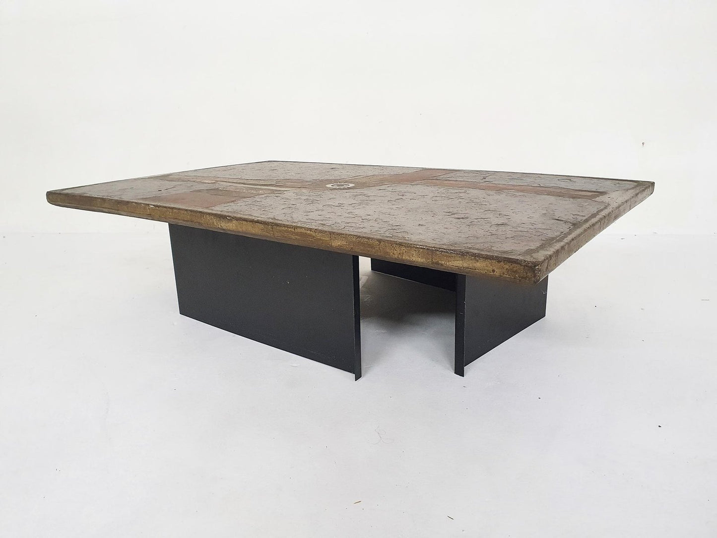 Dutch Stone Coffee Table by Paul Kingma, 1981