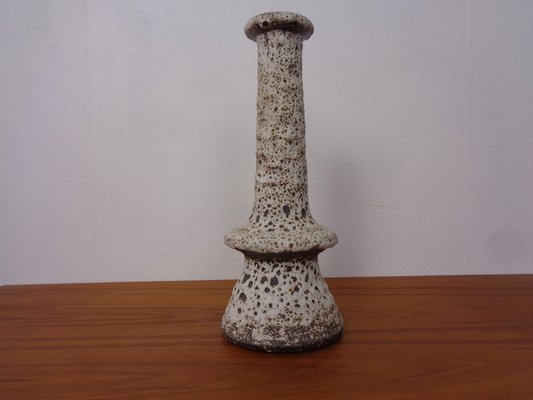 Dutch Studio Ceramic Lava Vase with Handle by Marius & Hugo Van Woerden for Vest, 1970s-RDW-1769556