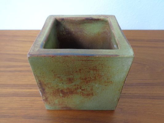 Dutch Studio Cube Ceramic Vases by Mobach, 1960s, Set of 2-RDW-1778421