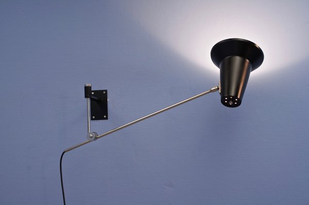 Dutch Wall Lamp by Willem Hagoort for Hagoort Lighting, 1960s-RE-952634