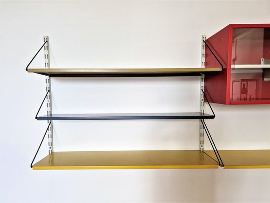 Dutch Wall Unit in Metal by Tjerk Rijenga for Pilastro, 1960s-NV-1452811