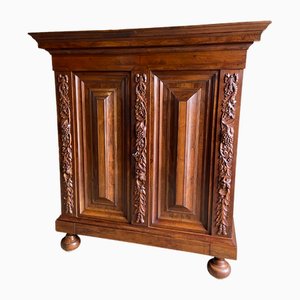 Dutch Walnut Cushion Cabinet, 1800s-GTG-1817012