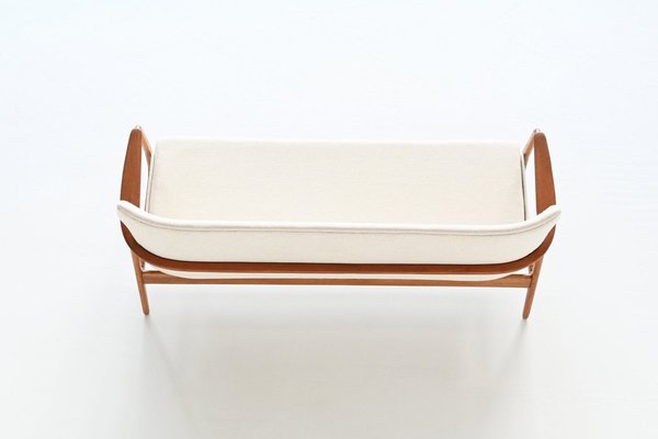 Dutch Wingback Sofa in Cream by A. Madsen & H. Schubell, 1960-BXV-1808127