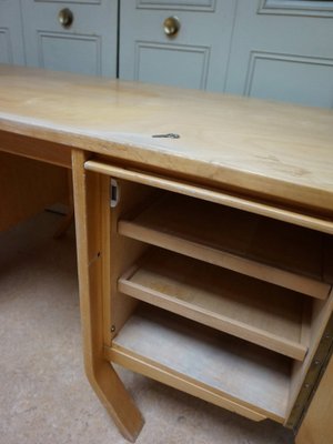 Dutch Writing Desk Birch Series by Cees Braakman for Pastoe, 1950s-EA-1821286