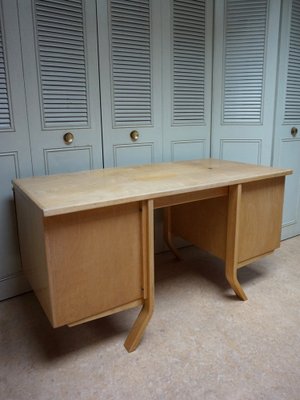 Dutch Writing Desk Birch Series by Cees Braakman for Pastoe, 1950s-EA-1821286