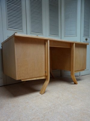 Dutch Writing Desk Birch Series by Cees Braakman for Pastoe, 1950s-EA-1821286