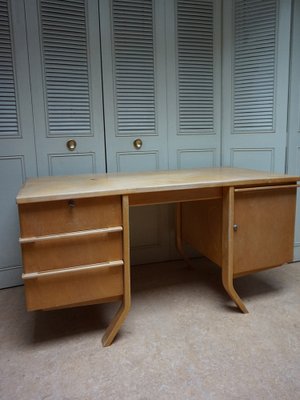 Dutch Writing Desk Birch Series by Cees Braakman for Pastoe, 1950s-EA-1821286