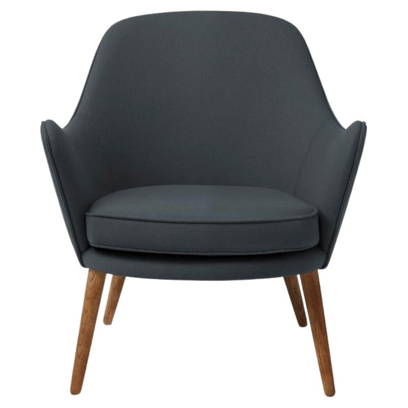 Dwell Lounge Chair in Petrol by Warm Nordic