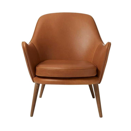 Dwell Lounge Chair in Silk Camel by Warm Nordic