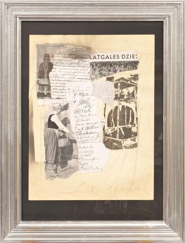 Dzemma Skulme, Collage, 20th Century