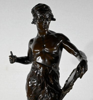 E. Drouot, Allégorie de la Poésie, 1900, Bronze-RVK-1452871