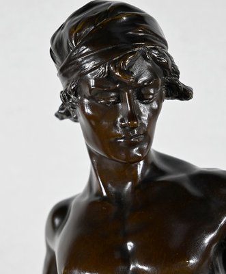 E. Drouot, Allégorie de la Poésie, 1900, Bronze-RVK-1452871