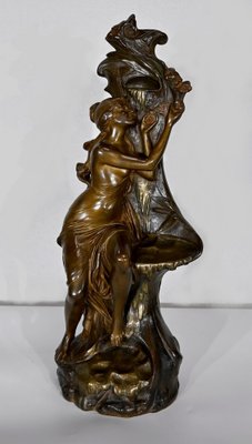 E. Drouot, La Source Sculpture, 1900s, Bronze-RVK-1328950