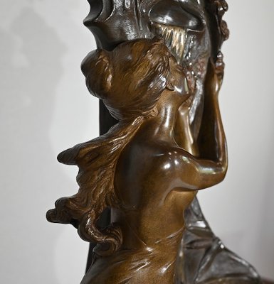 E. Drouot, La Source Sculpture, 1900s, Bronze-RVK-1328950