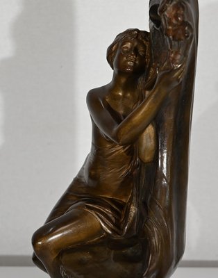 E. Drouot, La Source Sculpture, 1900s, Bronze-RVK-1328950