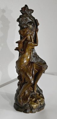 E. Drouot, La Source Sculpture, 1900s, Bronze-RVK-1328950