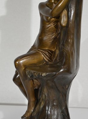 E. Drouot, La Source Sculpture, 1900s, Bronze-RVK-1328950