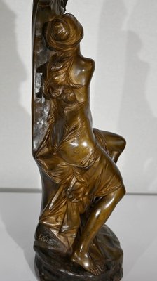 E. Drouot, La Source Sculpture, 1900s, Bronze-RVK-1328950