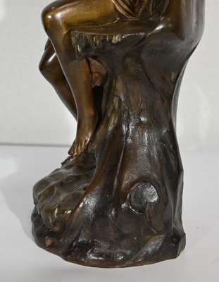 E. Drouot, La Source Sculpture, 1900s, Bronze-RVK-1328950