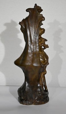 E. Drouot, La Source Sculpture, 1900s, Bronze-RVK-1328950