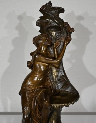 E. Drouot, La Source Sculpture, 1900s, Bronze-RVK-1328950