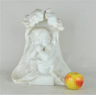 E. Fortiny, Marble Baby, Late 19th-Century-SYQ-1004480