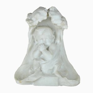 E. Fortiny, Marble Baby, Late 19th-Century-SYQ-1004480