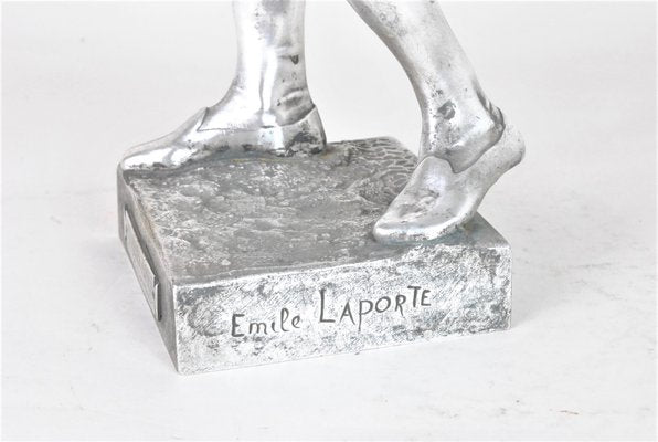 E Laporte, 1st Weapons, Signed Bronze Silver, 19th Century-SYQ-884743