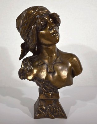 ’E. Villanis, Saïda, 20th-Century, Bronze-RVK-1338968