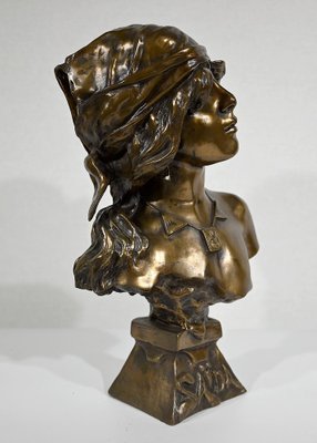 ’E. Villanis, Saïda, 20th-Century, Bronze-RVK-1338968