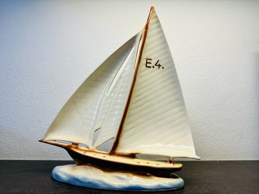 E4 Ceramic Sailing Ship, 1920s-1940s-ZDM-2042883