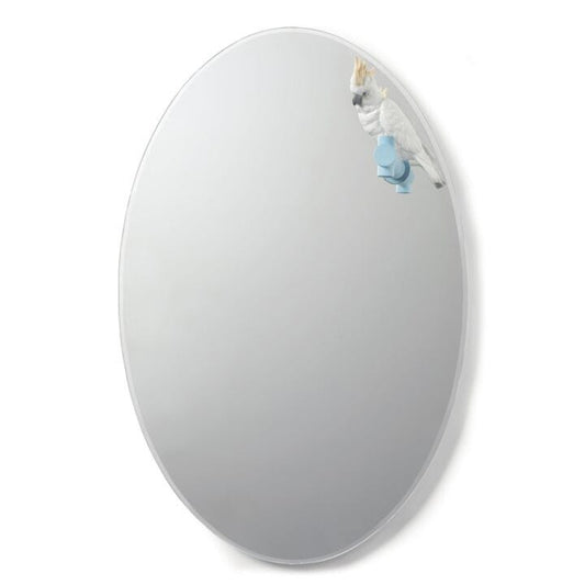 Parrot Shine II Wall Mirror by Lladró