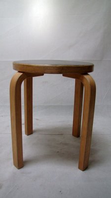 E60 Stool Birch by Alvar Aalto for Artek, 1970-GJF-779632