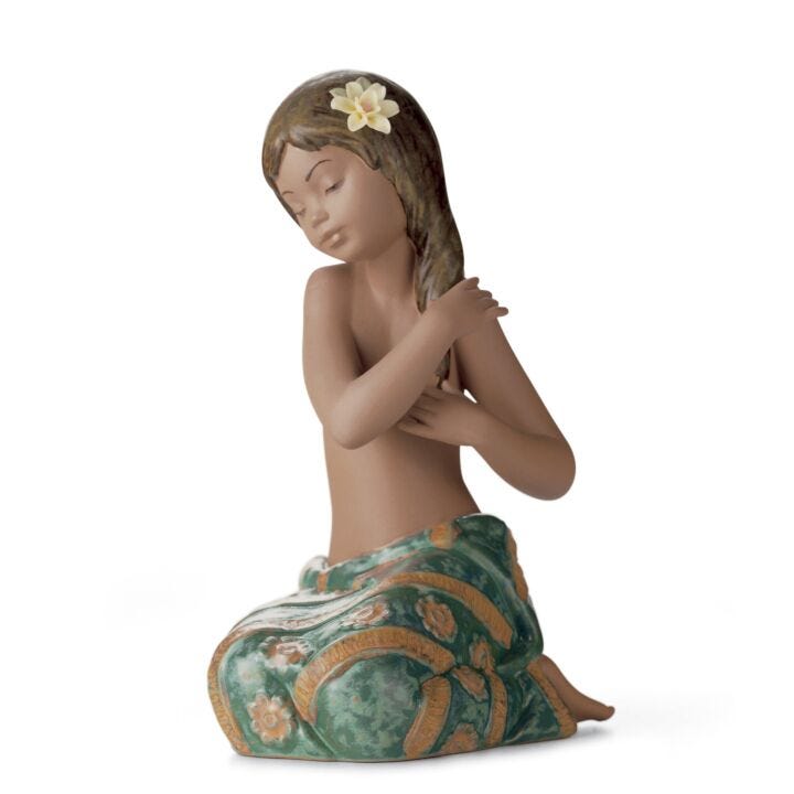Pacific Jewel Girl Figurine by Lladró