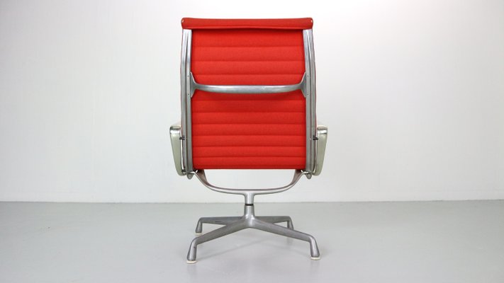 Ea 116 Hopsack Red Office Swivel Armchair by Charles Eames for Vitra, 1989-DT-2026177