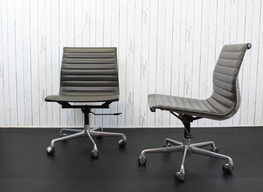 Ea 117 LCF Swivel Desk Armchair attributed to Charles & Ray Eames for Herman Miller, 1980s