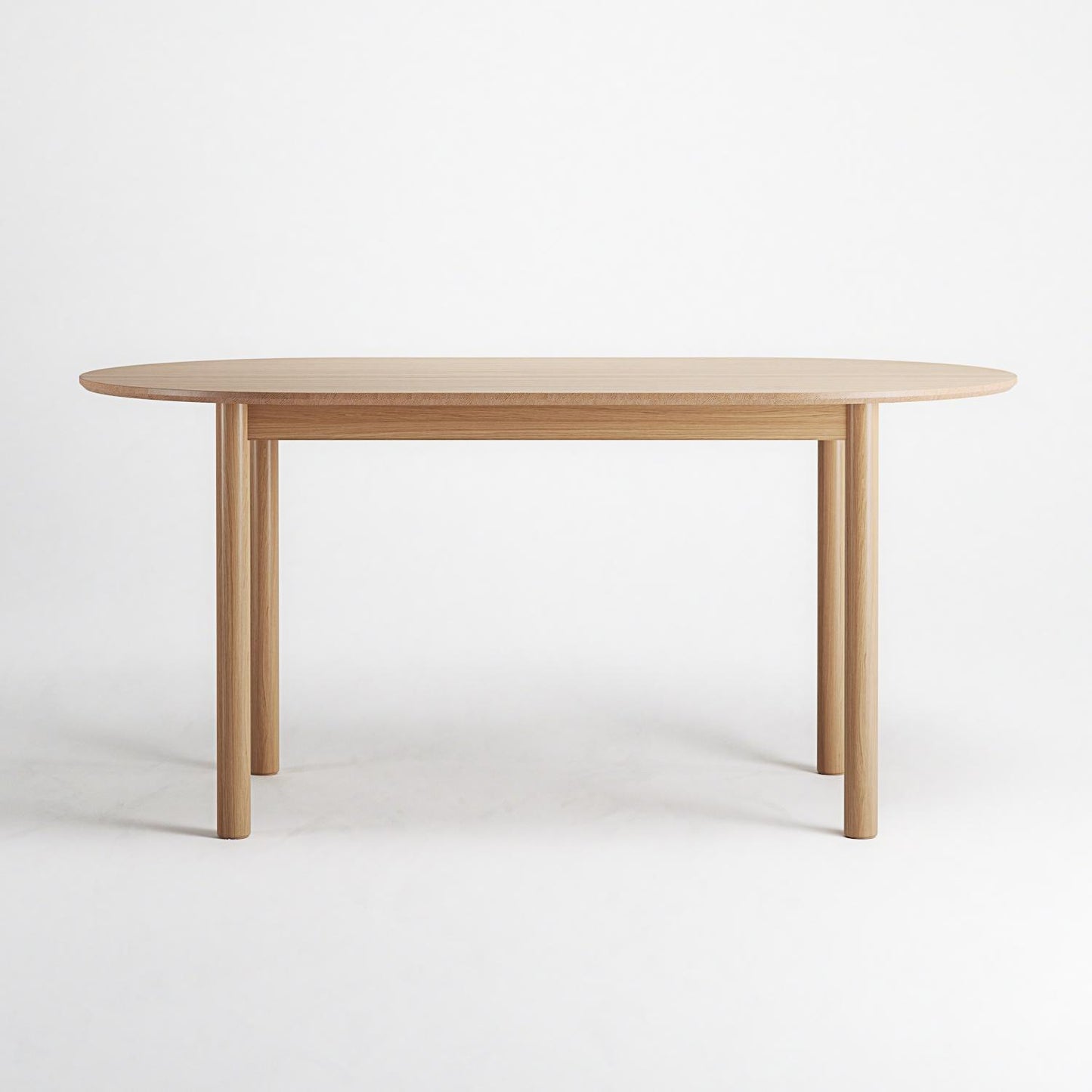 Department Wood Dining Table 90x160 cm Oak