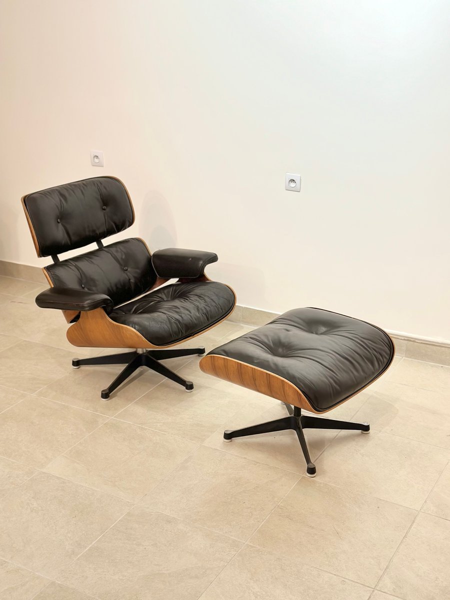 Eames Lounge Chair Hermann Miller Edition by Charles & Ray Eames for Herman Miller