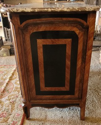 Early 18th Century Chest of Drawers with Marble Top-IYK-1757256