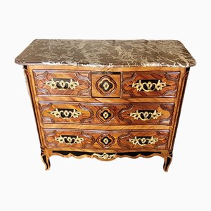 Early 18th Century Chest of Drawers with Marble Top-IYK-1757256