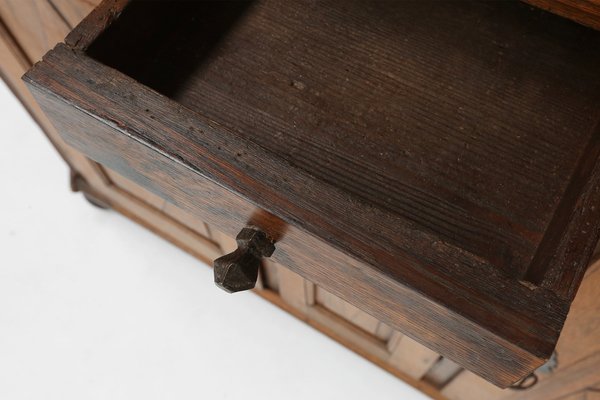 Early 18th Century German Vitrine Cabinet, 1730s-YSY-1762980