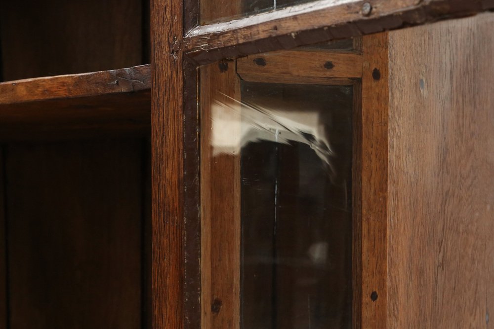 Early 18th Century German Vitrine Cabinet, 1730s